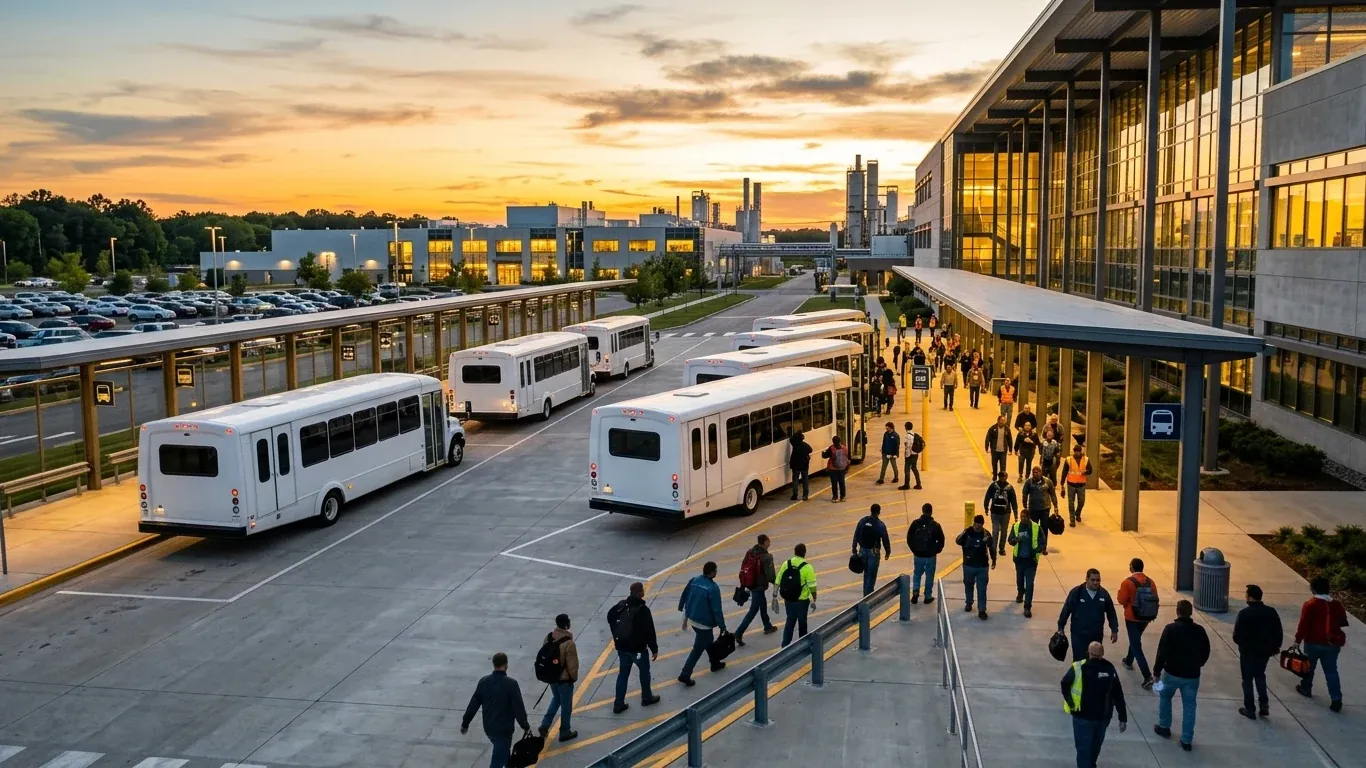 Vardiyalı personel servisi için kurumsal araç planlaması